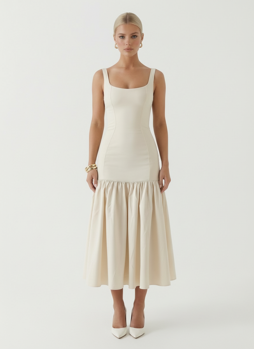 Jenny - Midi Kjole